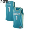 Dres Charlotte Hornets LaMelo Ball Jordan 2023-24 City Edition Teal Swingman - Dječji